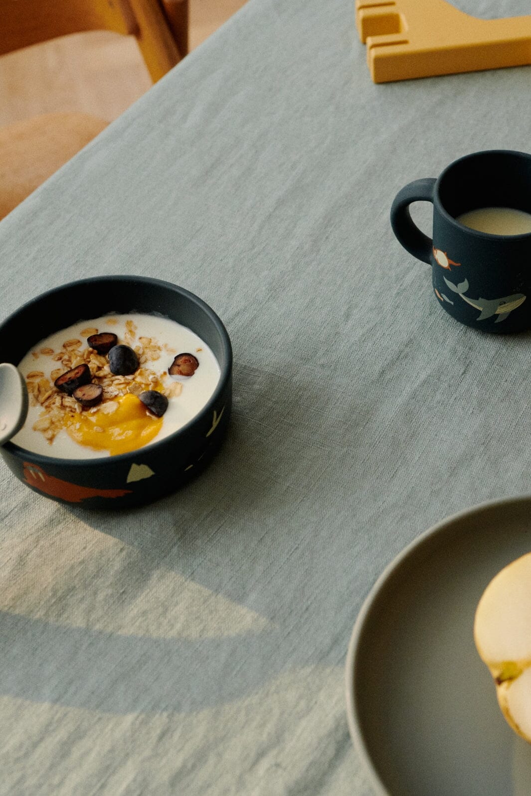 Liewood - Vivi Printed Tableware Set LW15135 - Arctic Sea / Ocean view