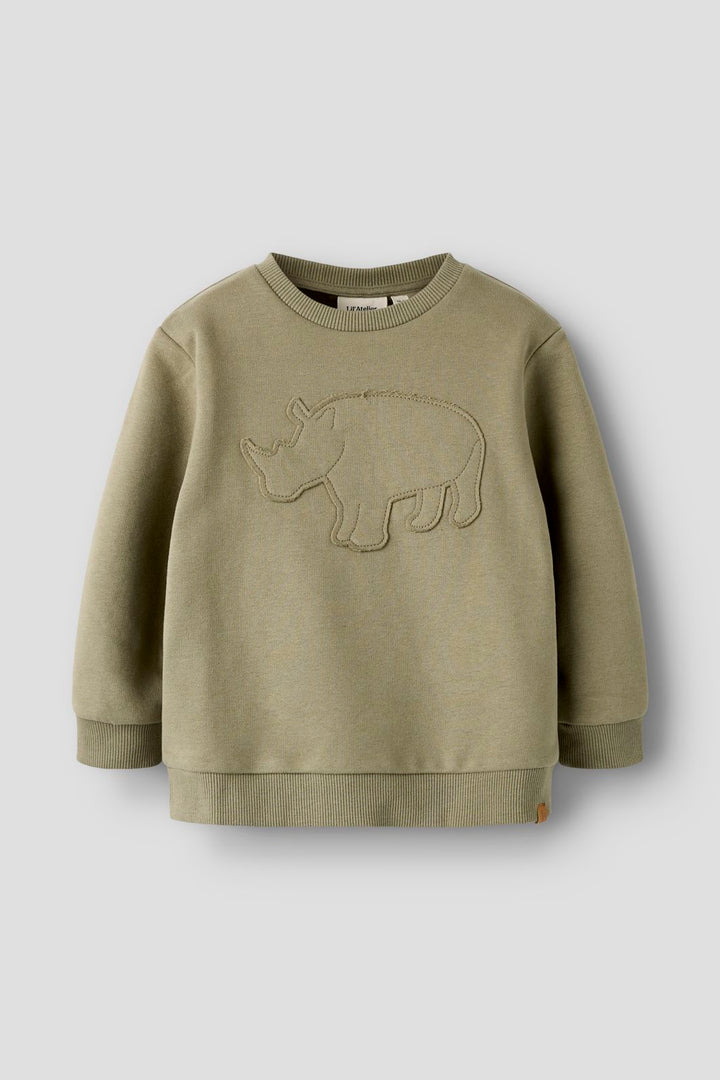 Lil' Atelier Mini - Nmmilondon Rol Ls Loose Sweat Lil - 5063663 Overland Trek