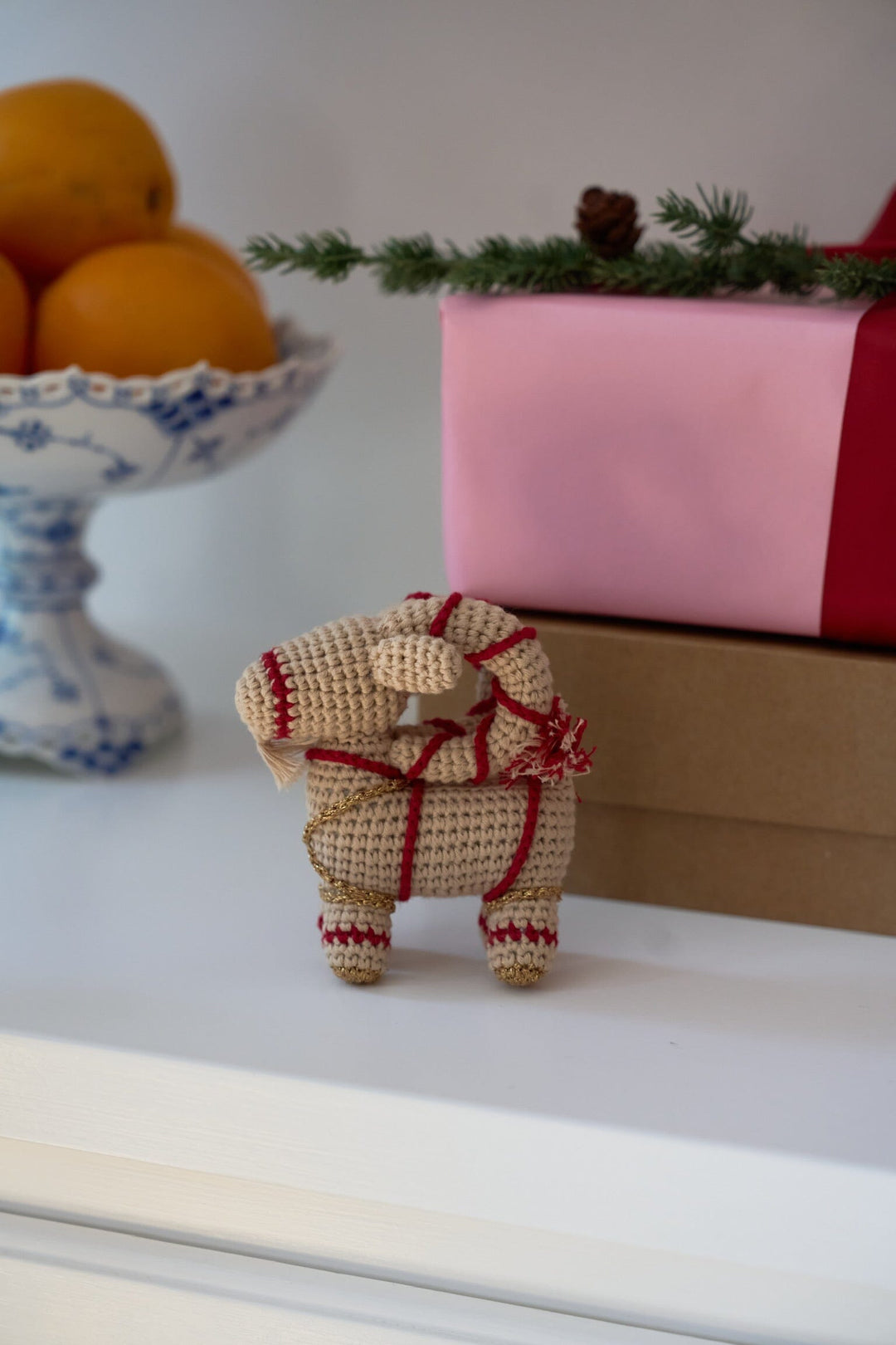 Lille Arv - Hæklet Julebuk 