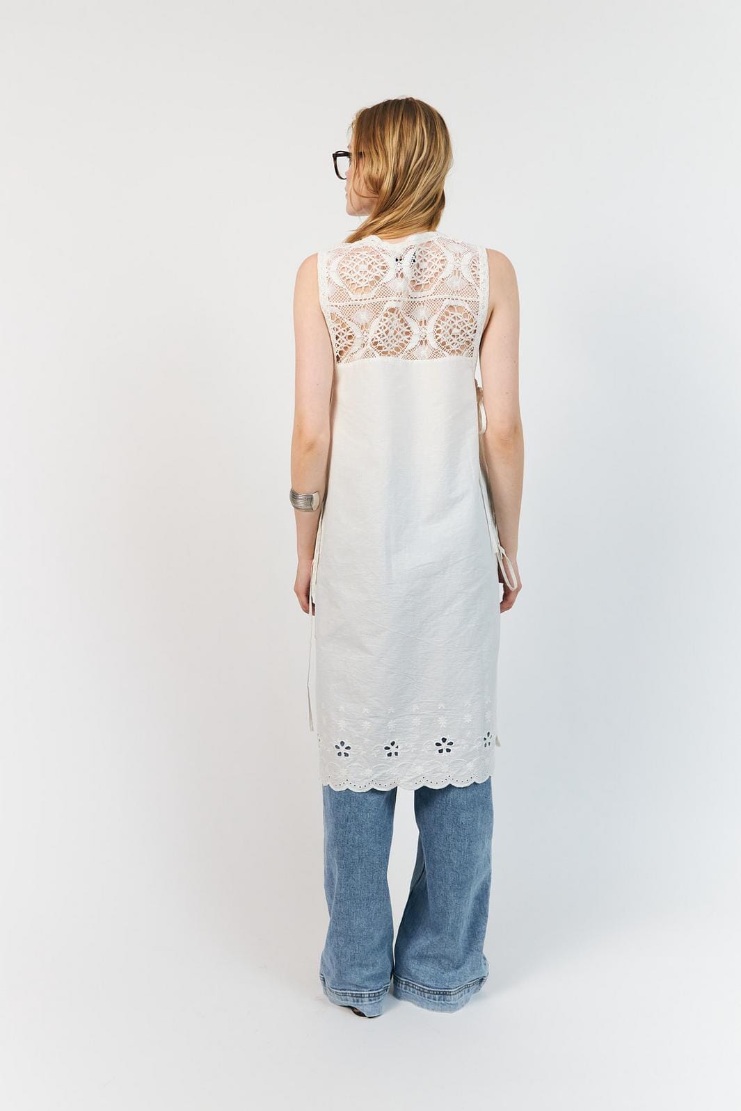 Lollys Laundry - Belloll Top Long Sl26291-1040 - 01 White