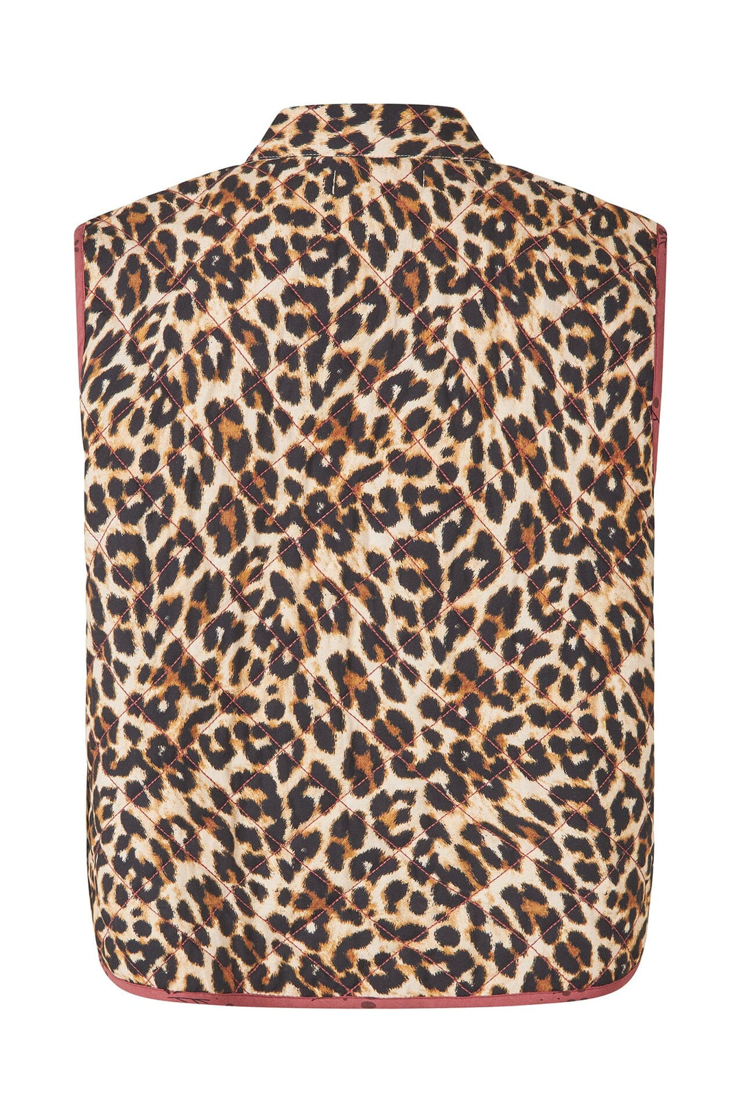 Lollys Laundry - Cairoll Quilted Vest - 72 Leopard Print Veste 