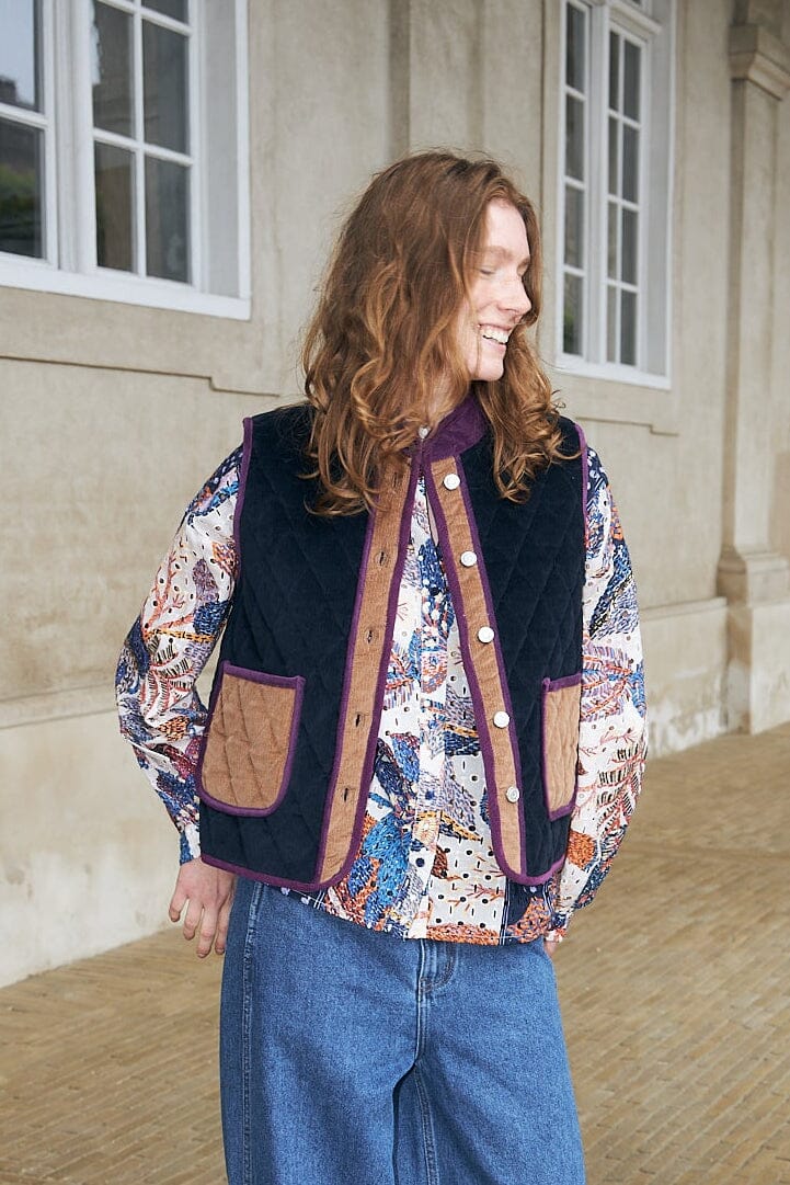 Lollys Laundry - Cairoll Vest 26417-1008 - 70 - Multi Veste 