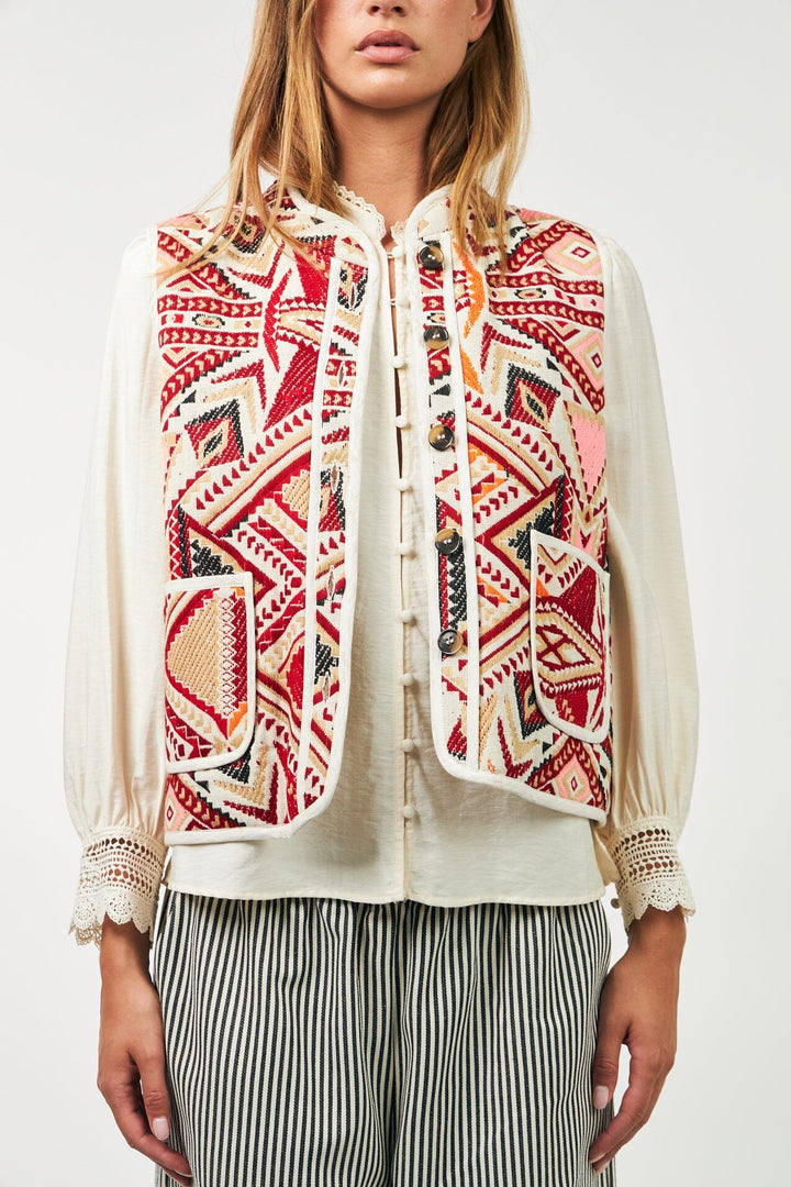 Lollys Laundry - CairoLL Vest - 30 Red Veste 