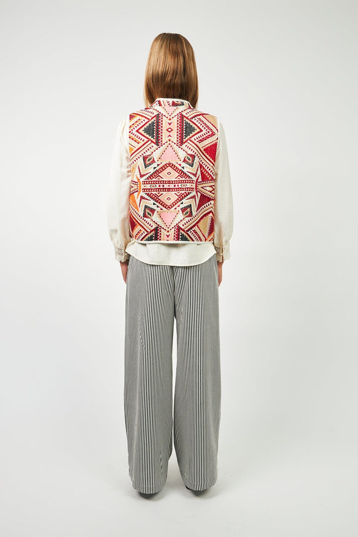 Lollys Laundry - Cairoll Vest Sl25530-1026 - 30 30 Red Veste 