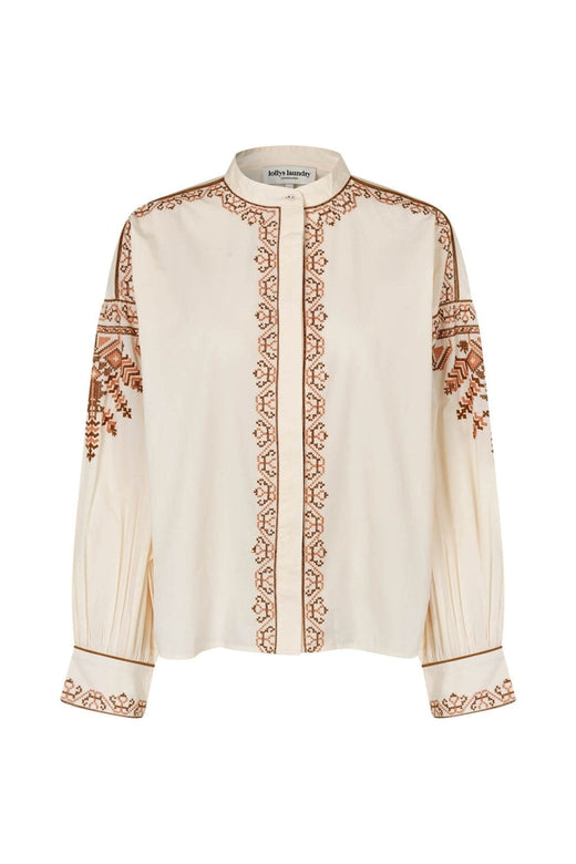 Lollys Laundry - Luciall Shirt Ls 26462-1046 - 02 - Creme