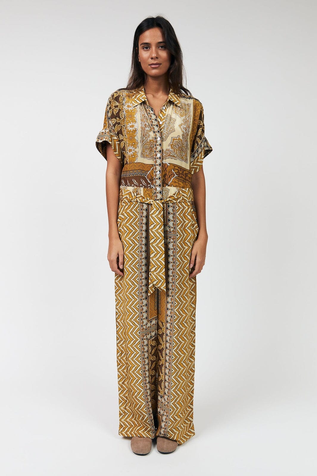 Lollys Laundry - Mathildell Jumpsuit Ss26153-4001 - 64 Graphic Print Buksedragter 