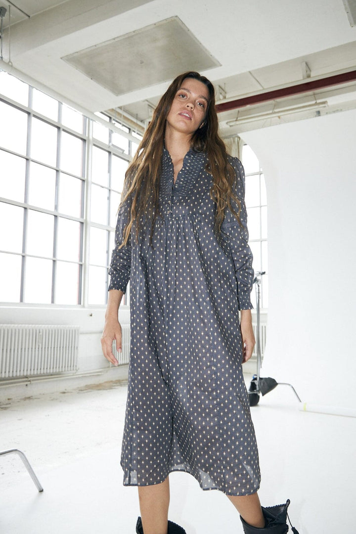 Lollys Laundry - Sagill Maxi Dress Ls25516-3001 - 23 Dark Blue Kjoler 