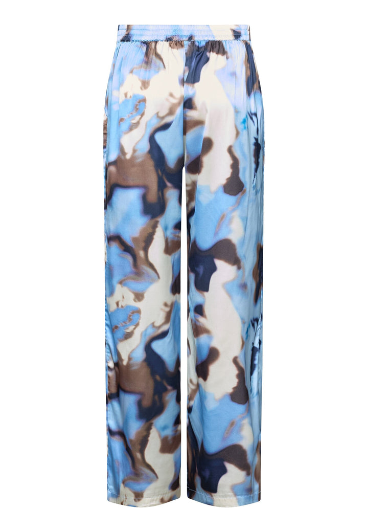 Love & Divine - Love1024-49 19268 - 803 - Blue Waterprint Bukser 