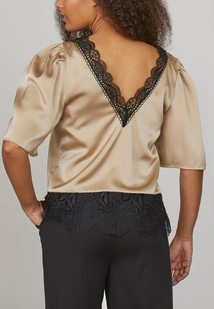 Love & Divine - Love1079 - 804 Beige/Black Toppe 