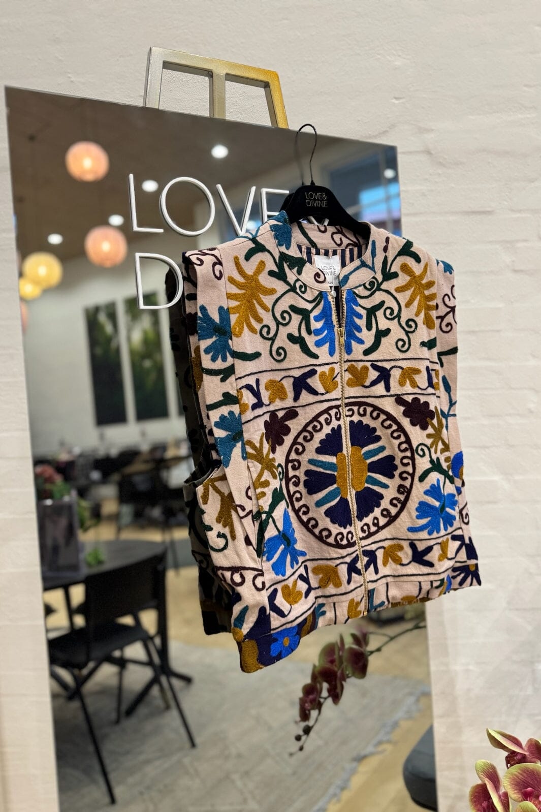 Love & Divine - Love1252 18193 - 804 - Sand Multi Jakker 