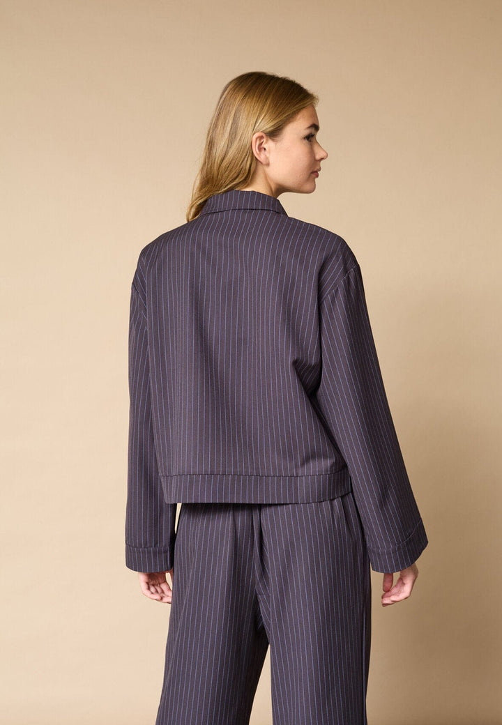 Love & Divine - Love1471 19482 - 402 - Blue Pinstripe Jakker 