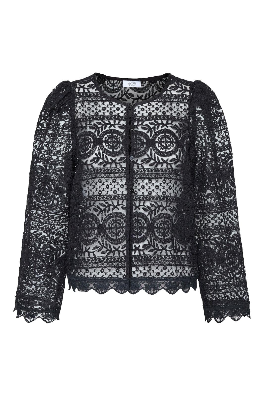 Love & Divine - Love1486 19557 - 000 - Black Cardigans 