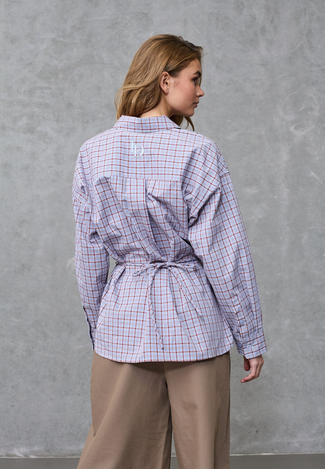 Love & Divine - Love1488 19558 - 840 - Blue Check Skjorter 