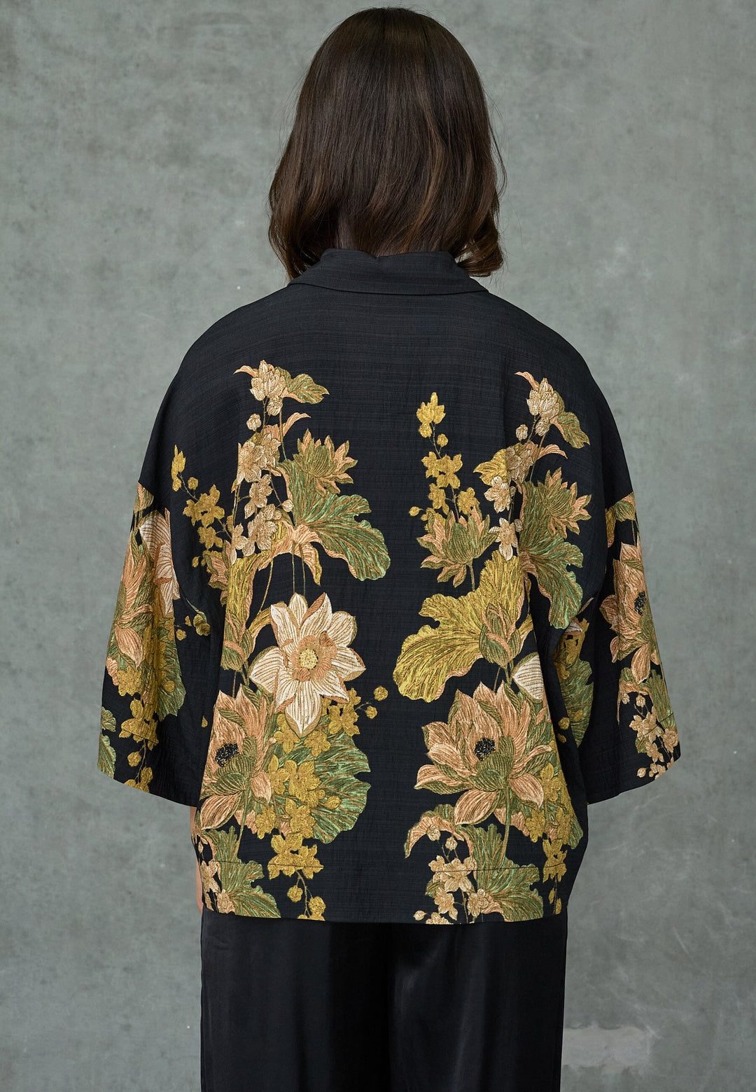 Love & Divine - Love1553 19965 - 001 - Black Paisley Bluser 