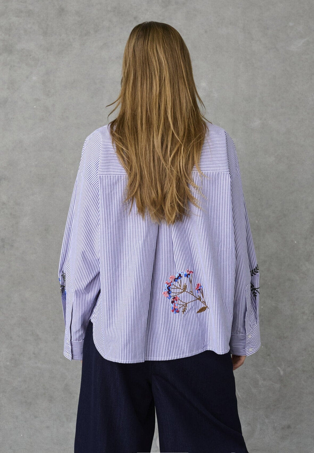 Love & Divine - Love1555-7 20465 - 551 - D. Mauve Stripes Skjorter 