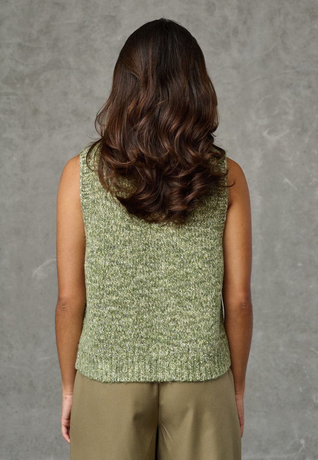 Love & Divine - Love1658 20401 - 301 - Green Olive Mel. Veste 