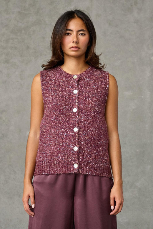 Love & Divine - Love1658 20401 - 587 - Bordeaux Mel. Veste 