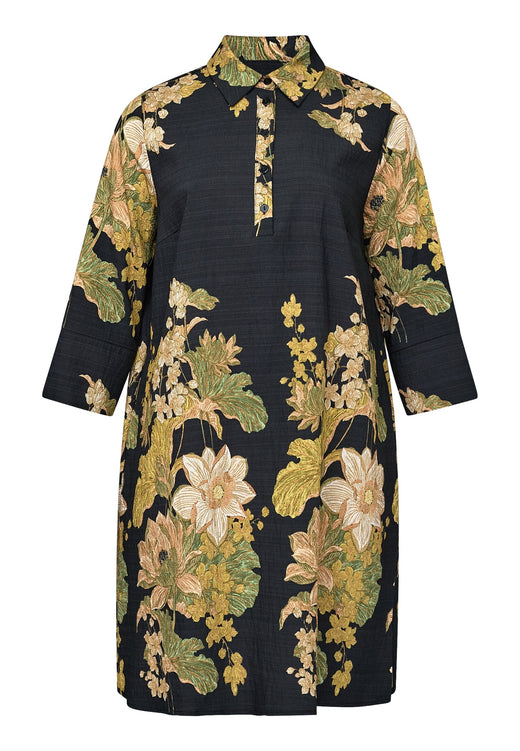 Love & Divine - Love441-43 20102 - 001 - Black Paisley Kjoler 