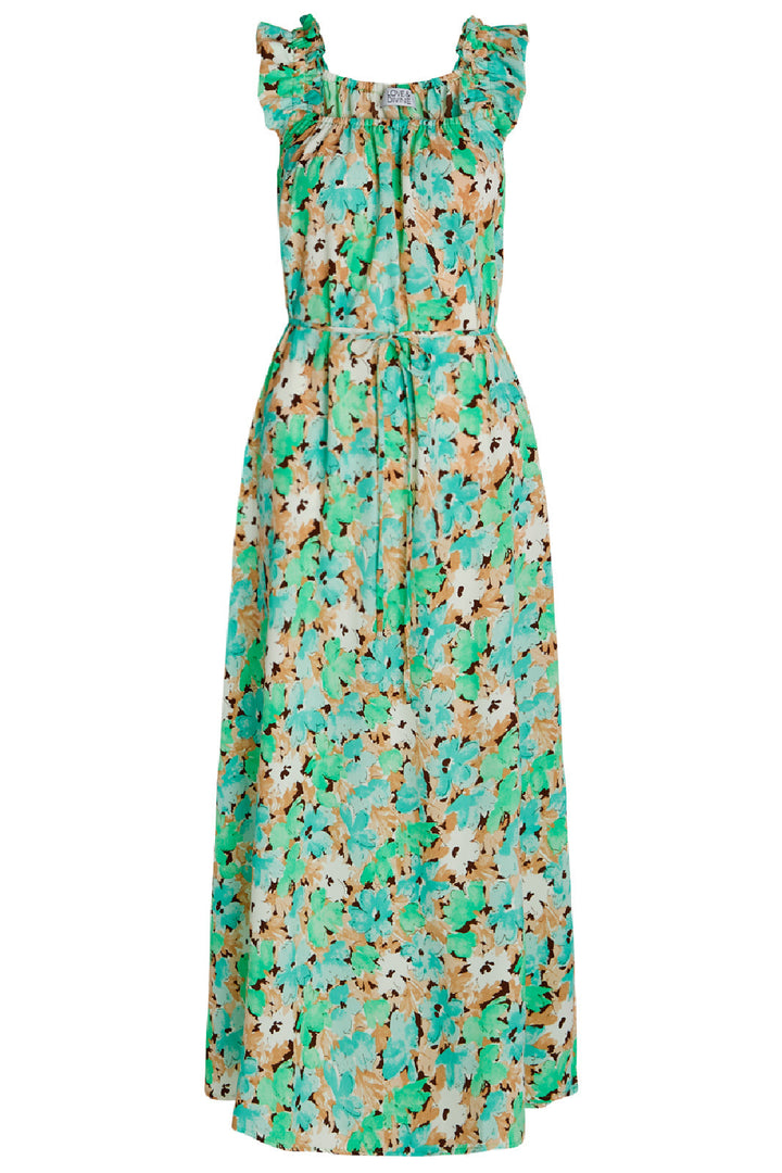 Love & Divine - Love808 - Green Flower Kjoler 