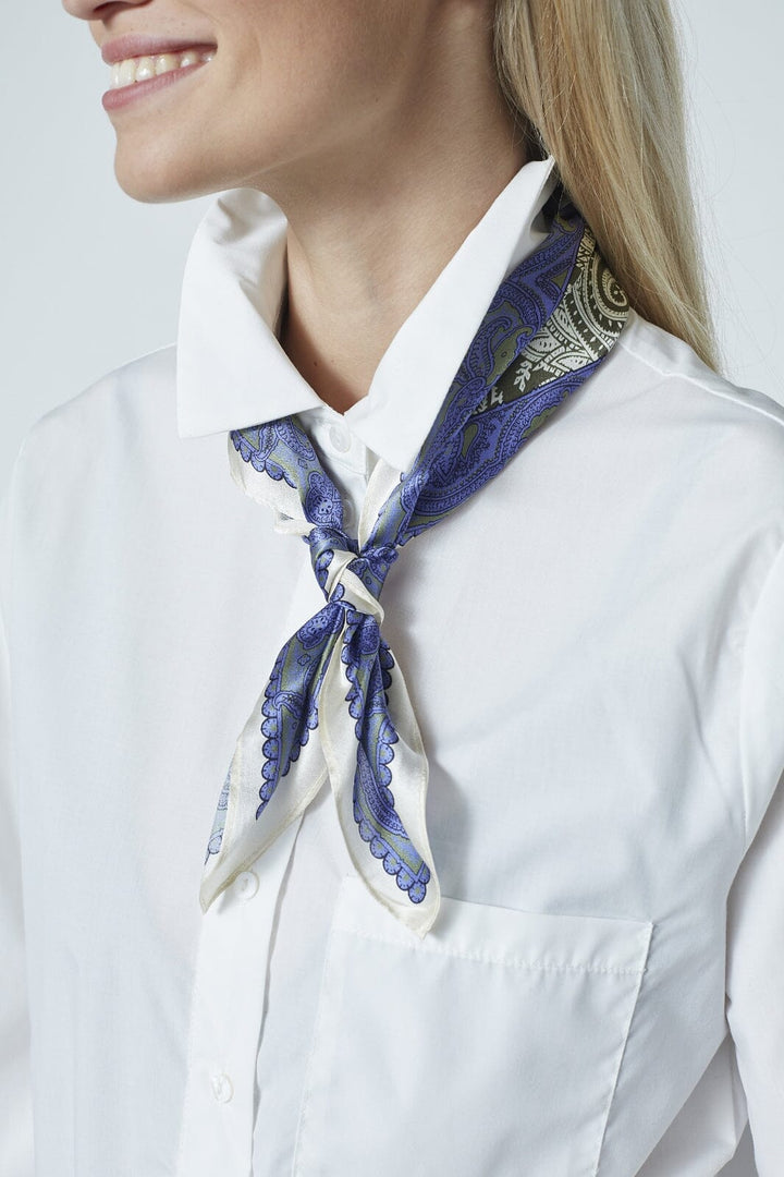 Love & Divine - Scarf-500 19412 - 802 - Khaki Comb. Tørklæder 