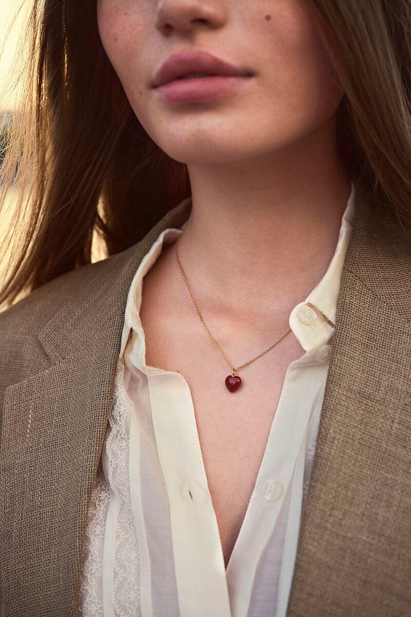 Maanesten - Esma Heart Necklace - 2846a Halskæde 