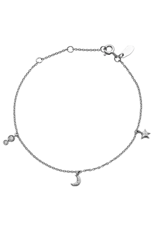Maanesten - Melia Armbånd 8704c - Forsølvet Armbånd 