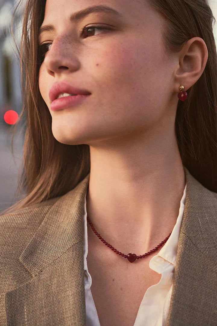 Maanesten - Sienna Heart Necklace - 2842a Halskæde 