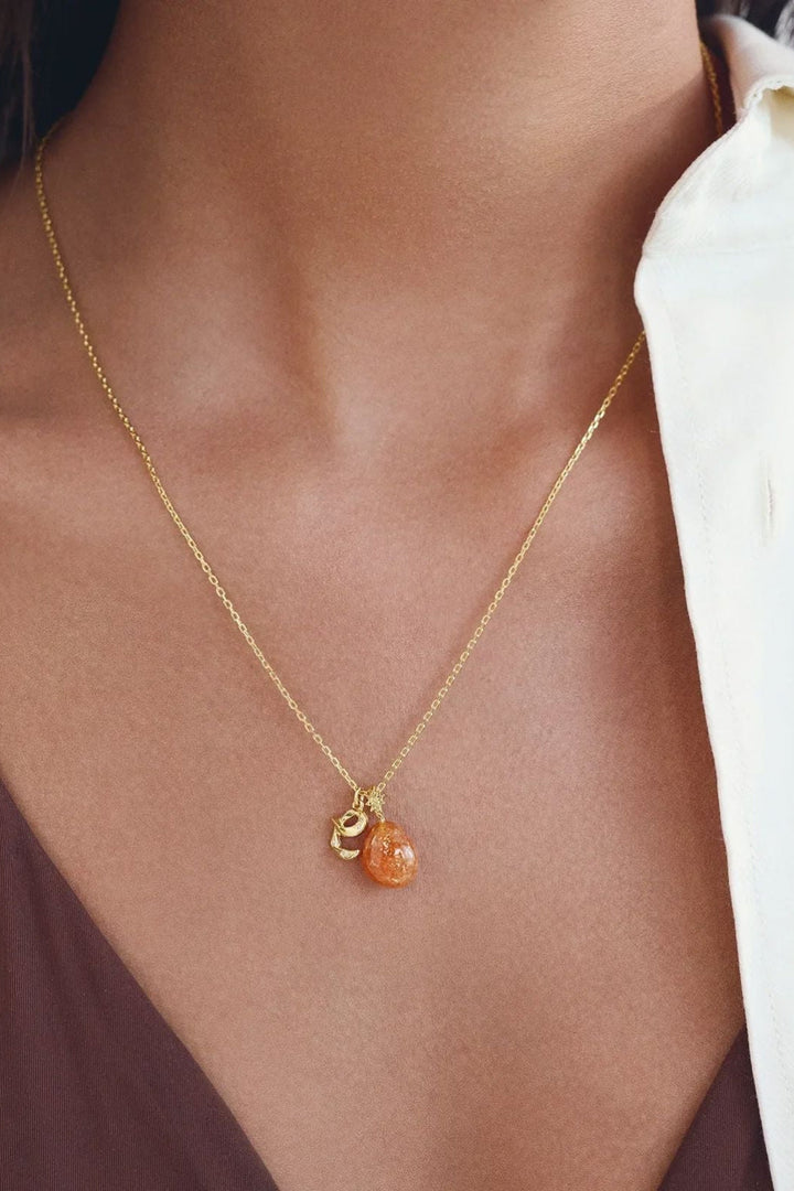 Maanesten - Sunstone Fire Pendant - 2829a Vedhæng 