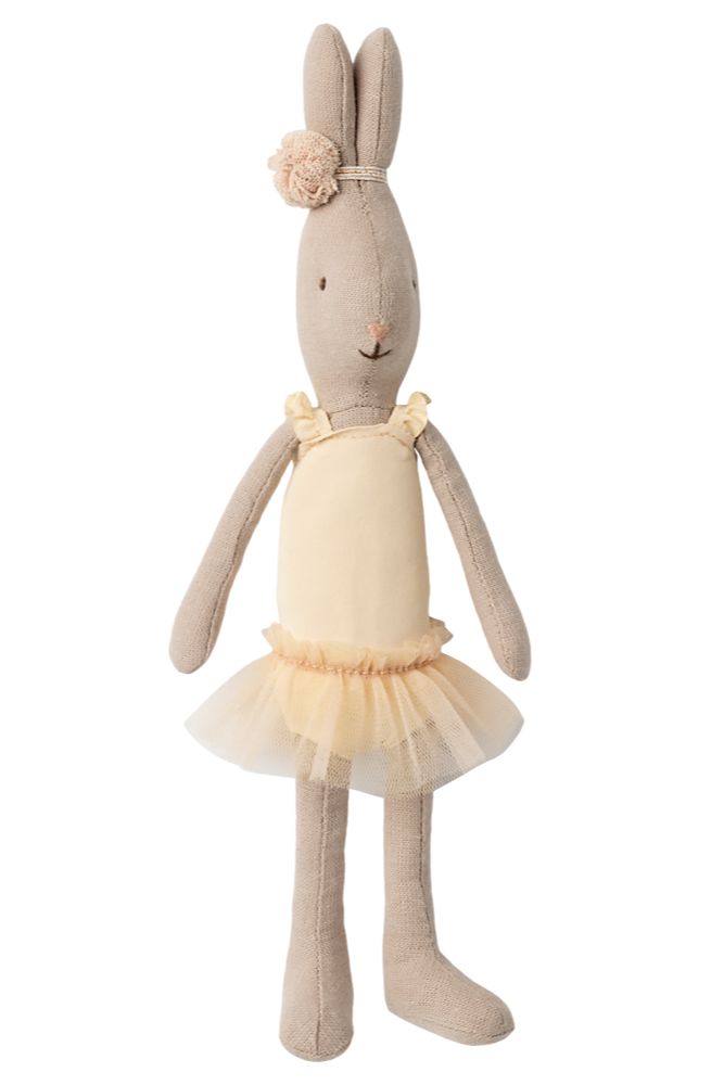 Maileg - Hare Størrelse 1, Klassisk - Balletdragt Og Tylskørt Creme - Rabbit Size 1 Legetøj 