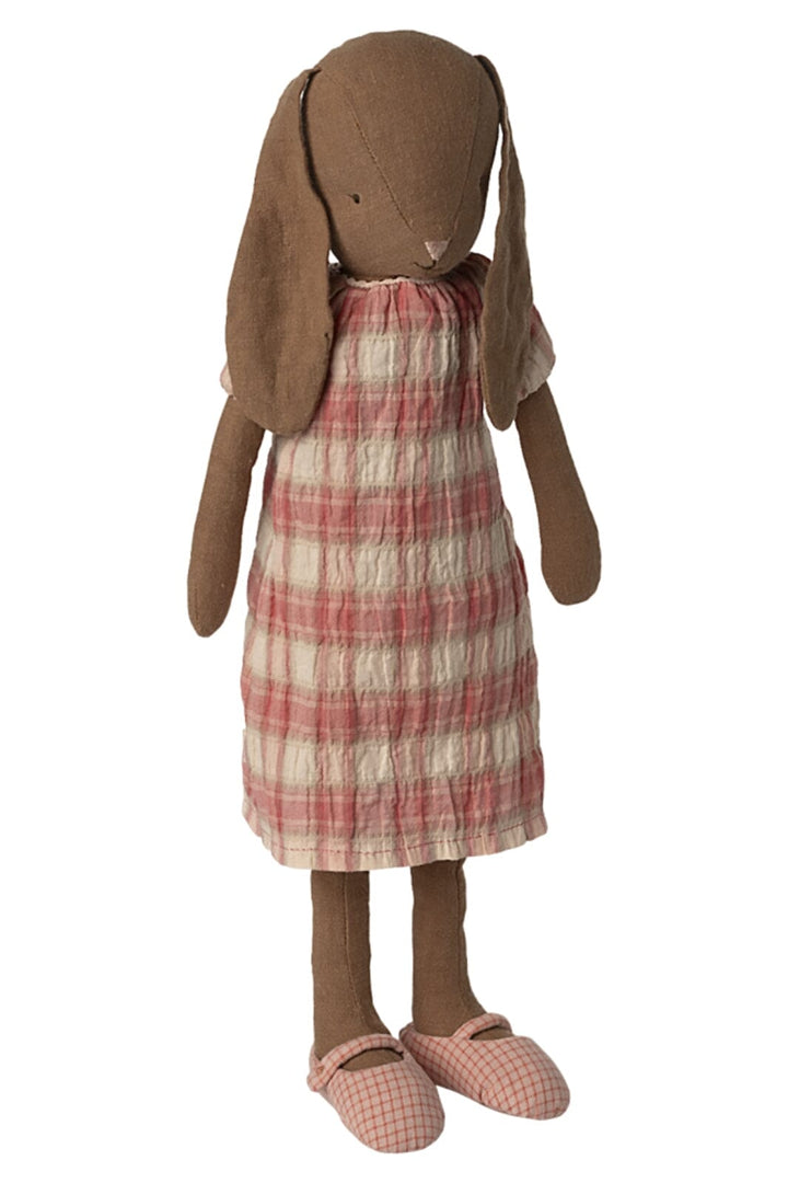 Maileg - Kanin Størrelse 3, Brun - Kjole - Bunny Size 3 Legetøj 
