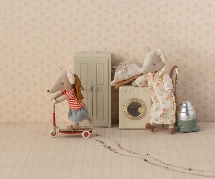 Maileg - Løbehjul, Mus - Orange - Mouse Acc Legetøj 