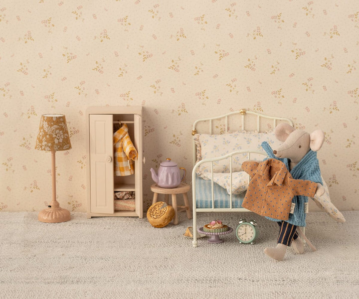 Maileg - Skjorte Og Stribede Bukser, Far Mus - Mum/Dad Mouse Legetøj 