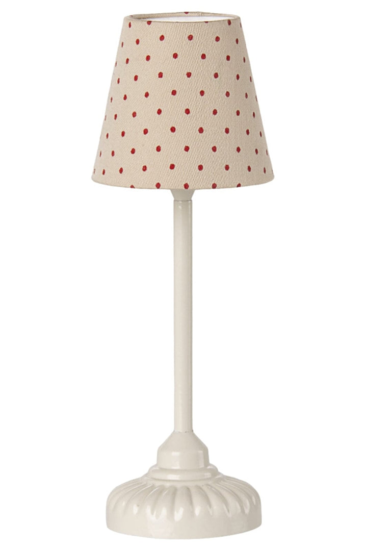 Maileg - Vintage Gulvlampe, Mus - Sand - Mouse Furniture Legetøj 