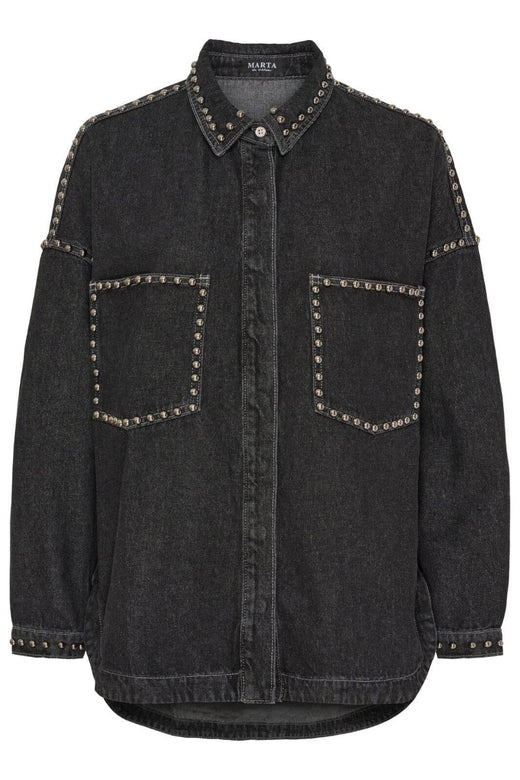 Marta Du Chateau - Mdceila Shirt MDC222-V8304 - Grey Skjorter 