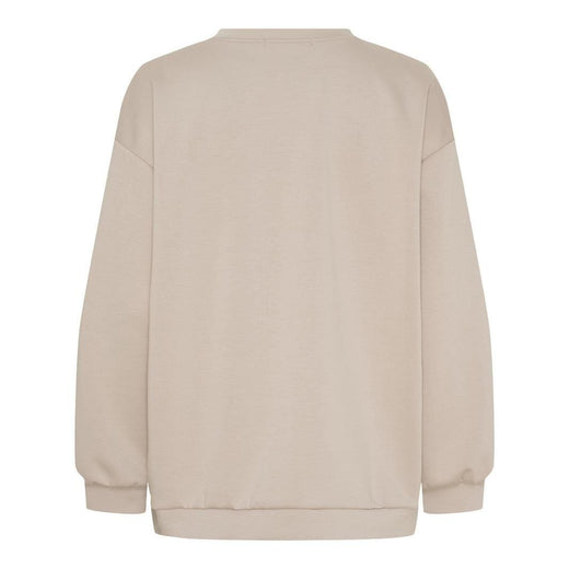 Marta Du Chateau - Mdchibiscus Sweatshirt 22659 - Beige Sweatshirts 