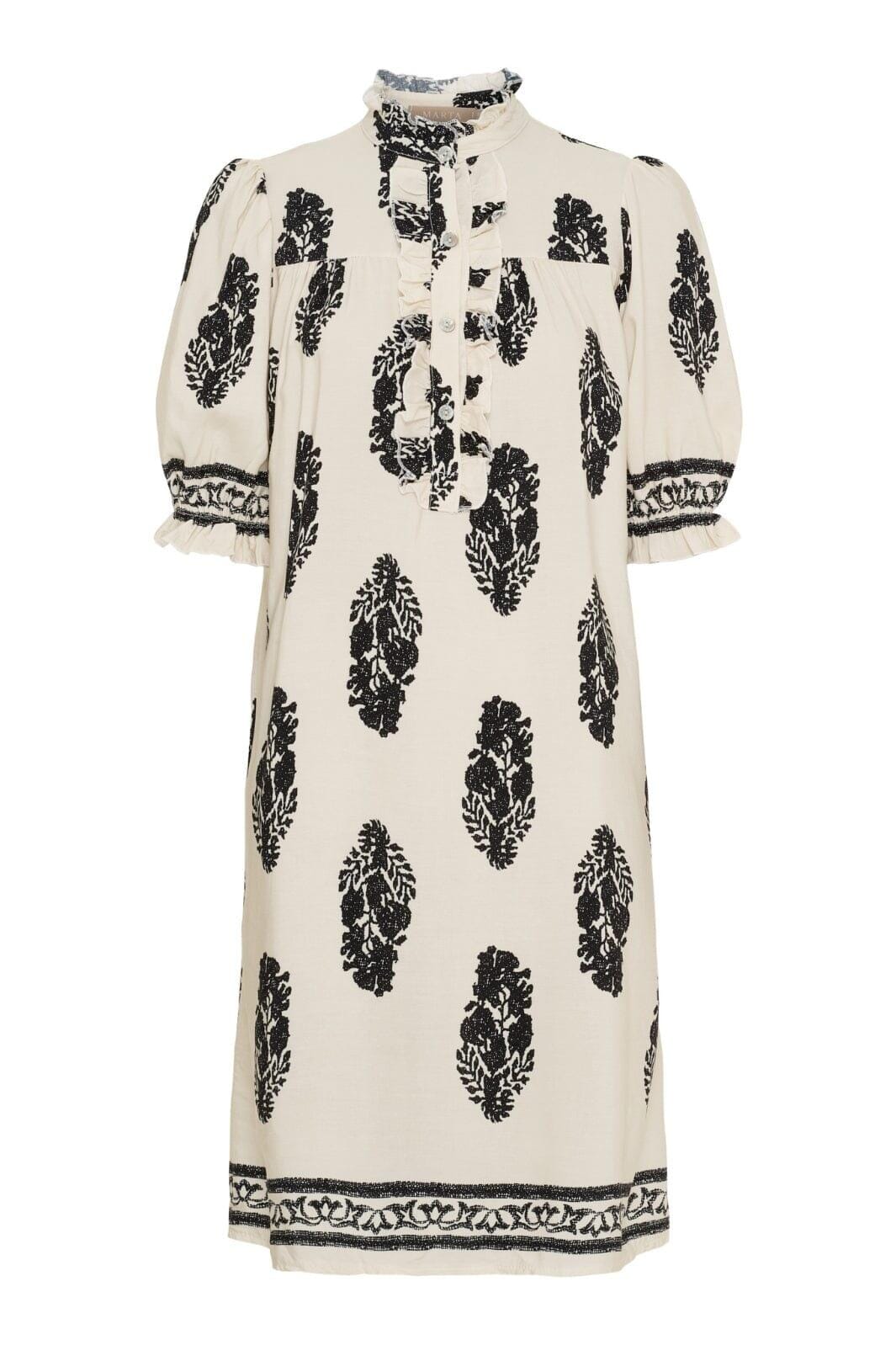 Marta Du Chateau - Mdcnaomi Dress 259077-1 - Beige/Black Kjoler 