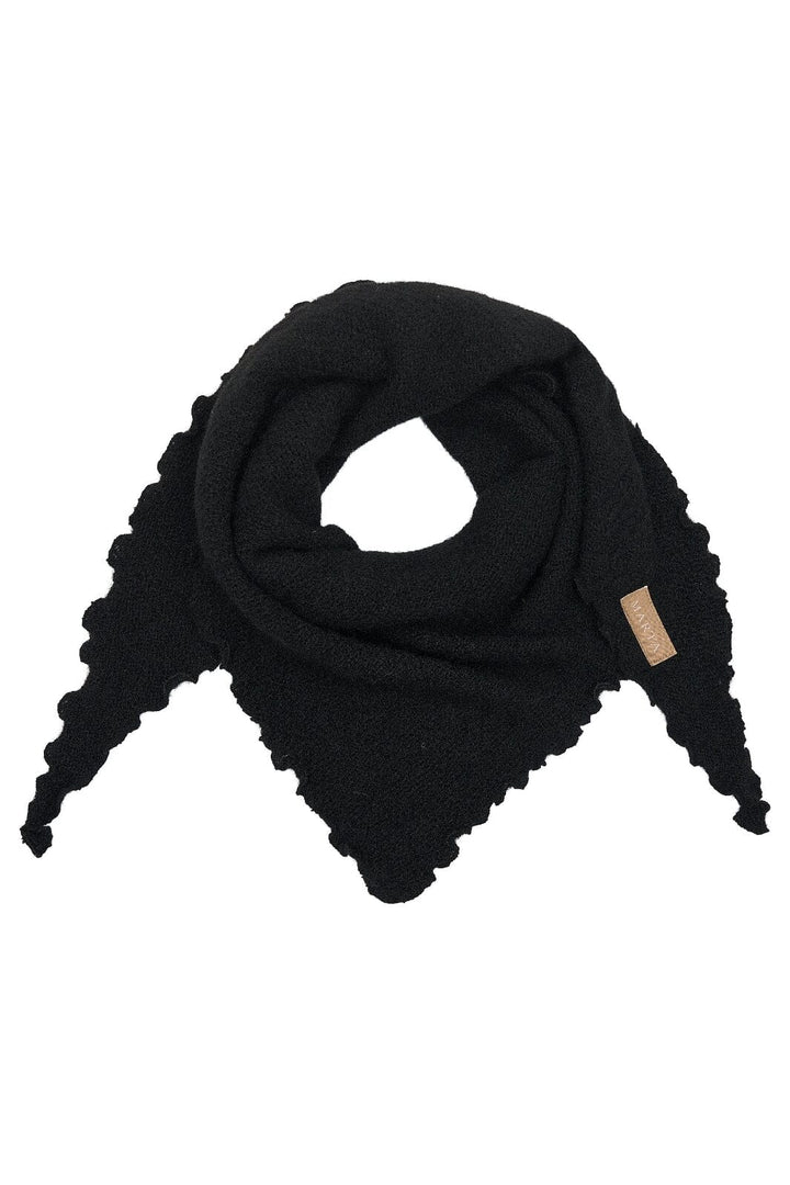 Marta Du Chateau - Marta Scarf 172-1100 - Black Tørklæder 