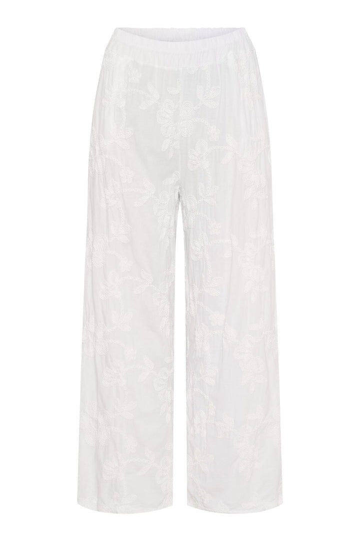 Marta Du Chateau - Mdcamira Pants 6192 - White Bukser 