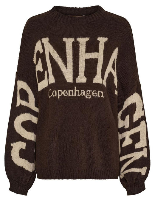 Marta Du Chateau - Mdcaria Knit 8111 - Moro/Fango Strikbluser 