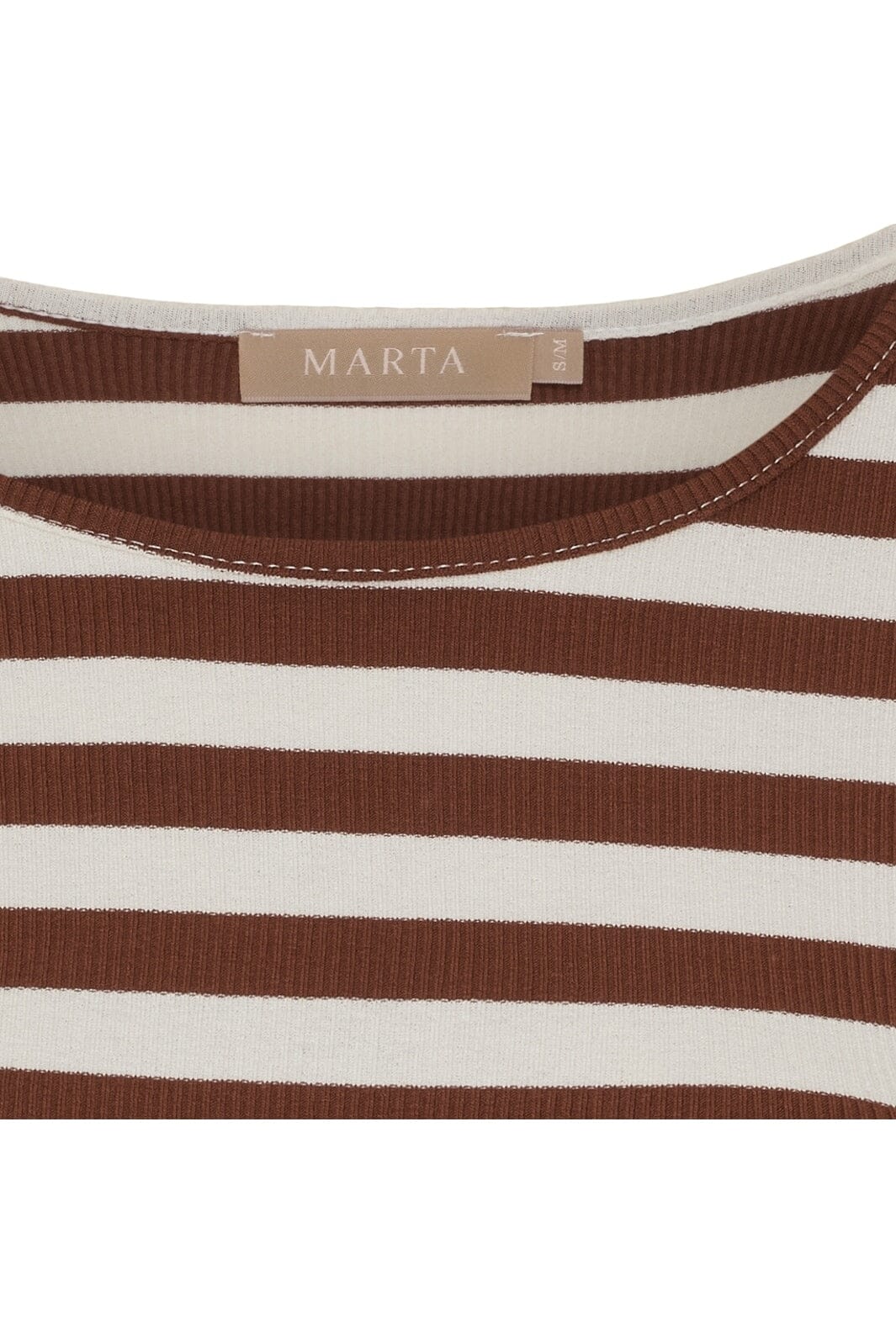 Marta Du Chateau - Mdcbegonia Ls Tee 7702 - Noce