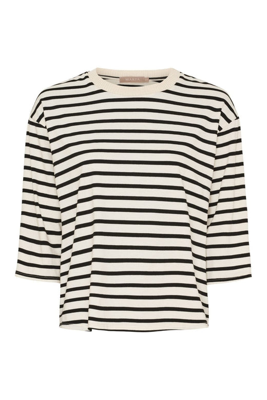 Marta Du Chateau - Mdcbrooklyn Tee 58351 - Beige/Black