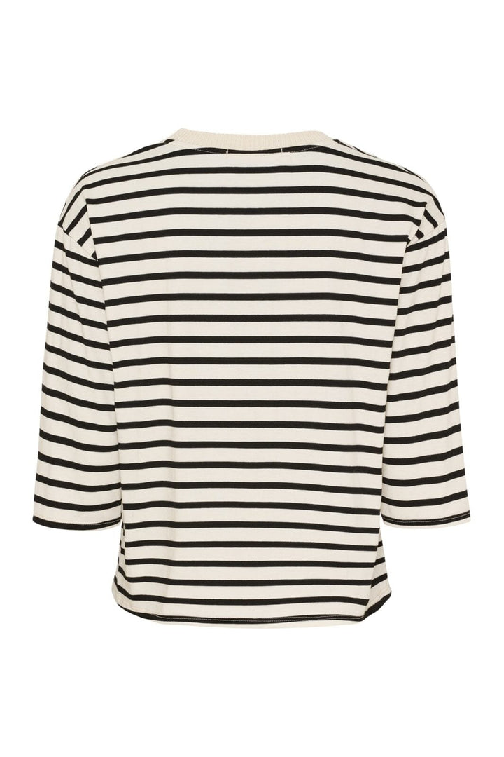 Marta Du Chateau - Mdcbrooklyn Tee 58351 - Beige/Black