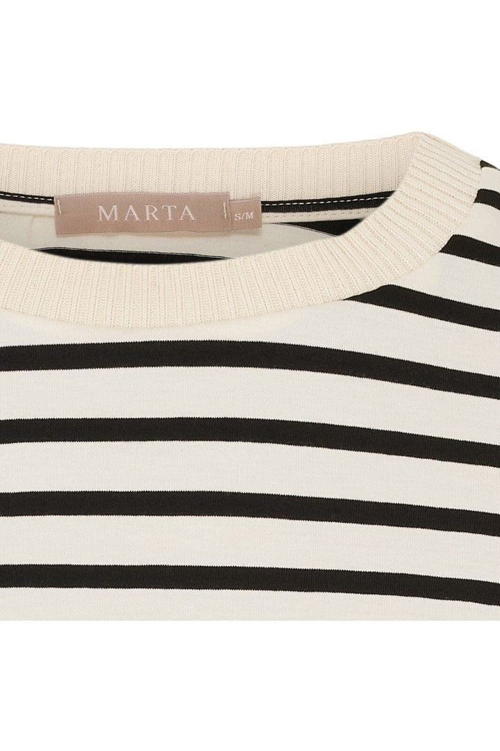 Marta Du Chateau - Mdcbrooklyn Tee 58351 - Beige/Black