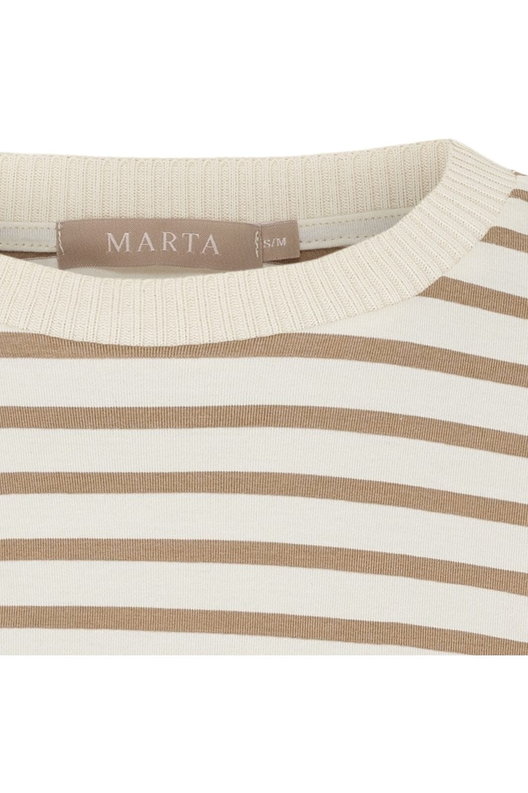 Marta Du Chateau - Mdcbrooklyn Tee 58351 - Beige/Fango