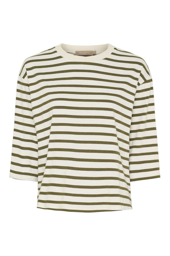 Marta Du Chateau - Mdcbrooklyn Tee 58351 - Beige/Military