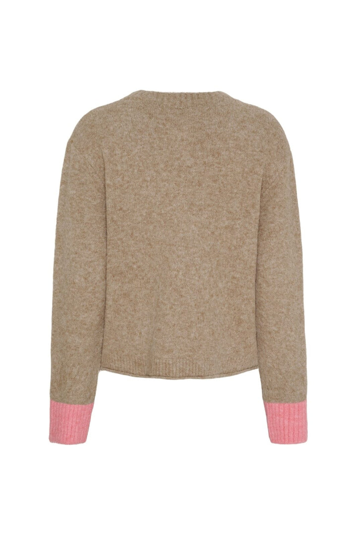 Marta Du Chateau - Mdccalla Knit KNA052 - Fango/Pinkw057