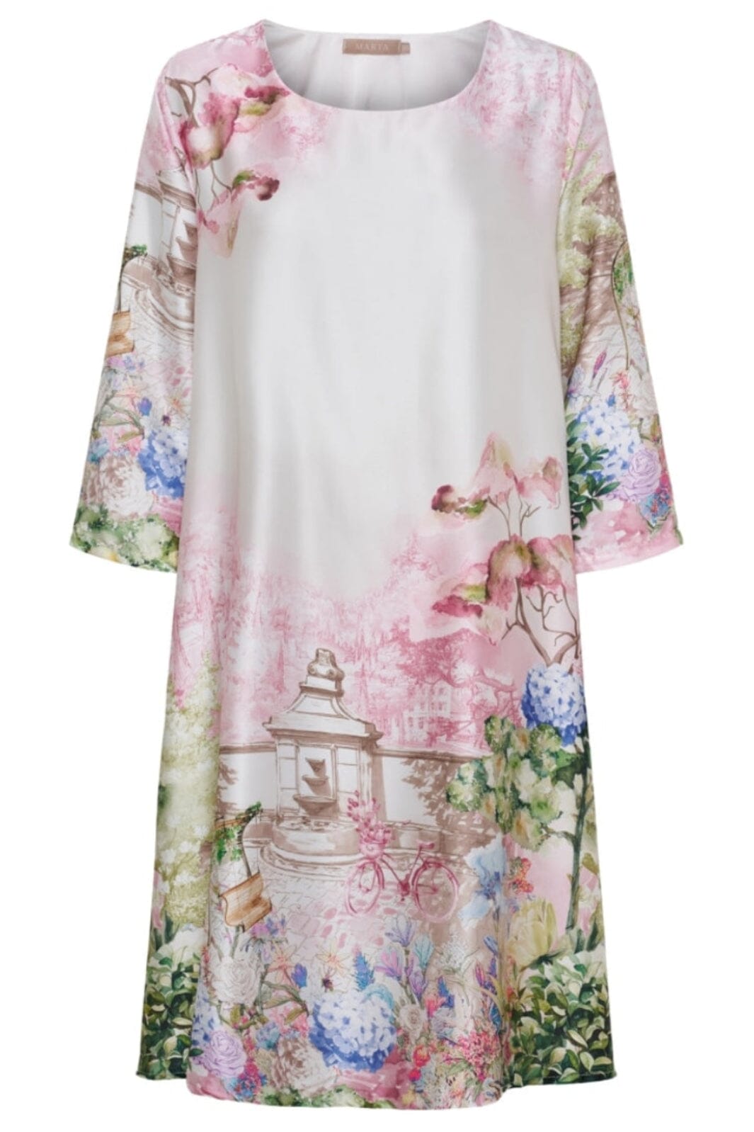 Marta Du Chateau - Mdcfabiana Dress 7872 - Rosa