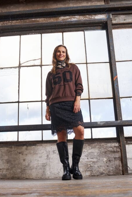 Marta Du Chateau - Mdcgeyser Skirt 7653 - Black Nederdele 