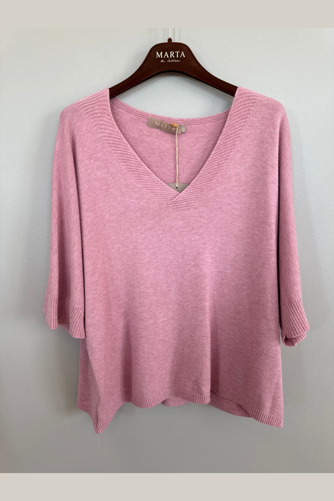 Marta Du Chateau - Mdcinaya Knit 9587 - Rosa Melange