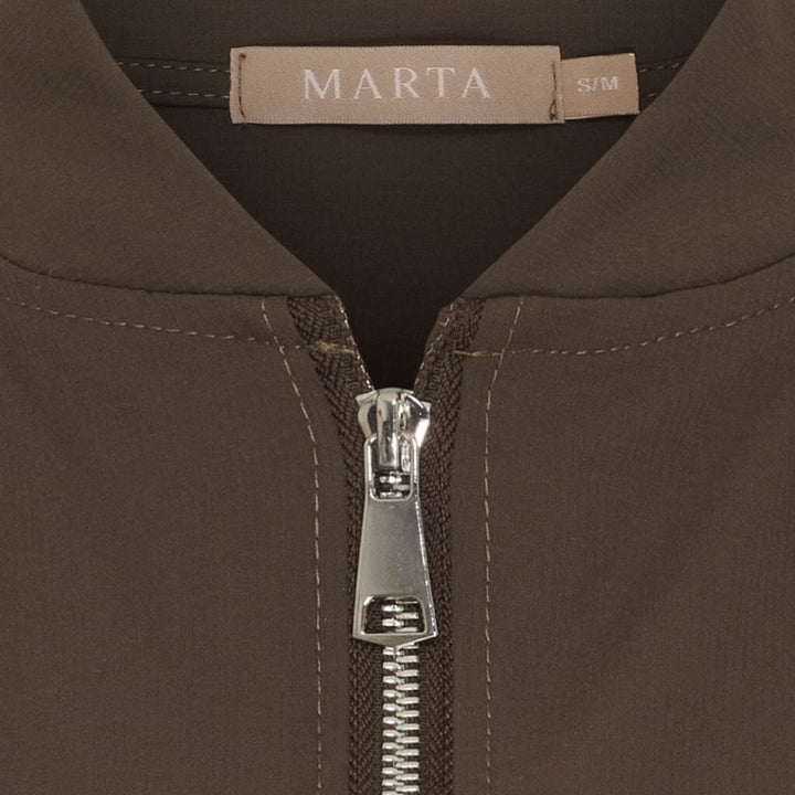 Marta Du Chateau - Mdcjannie Vest 58876M - Coffee Veste 